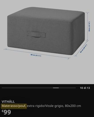 Materasso/pouf VITHÄLL