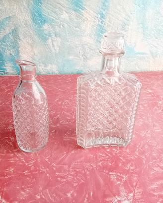 bottiglie decorative vintage 