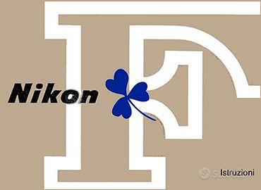 Libro Manuale Istruzioni Nikon F Photomic