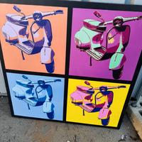 Quadro vespa Andy Wharol