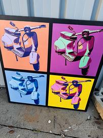 Quadro vespa Andy Wharol