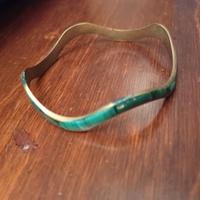 Bracciale in rame verde