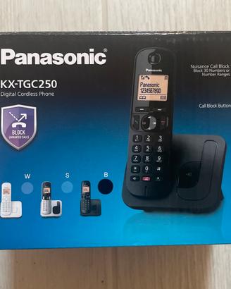 Telefono cordless Panasonic KX-TGC250