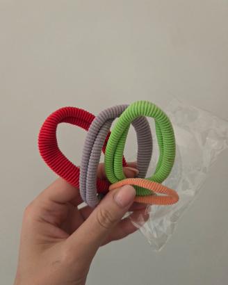 Elastici per capelli set 4 pezzi