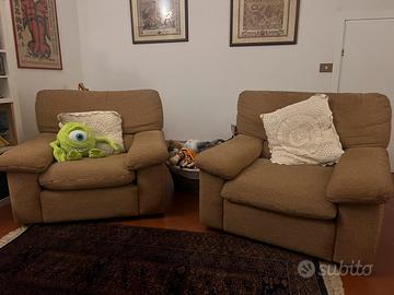 2 poltrone vintage anni ‘70