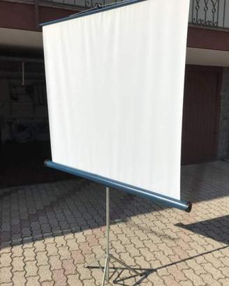 Schermo per proiezione  130x130 cm con tenditore