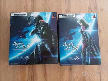Capitan Harlock e Naudicaa Play Arts Kai 