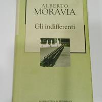 LIBRO ITALIANO-GLI INDIFFERENTI-ALBERTO MORAVIA