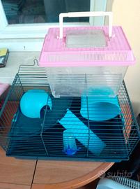 Gabbia completa criceto