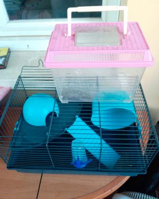 Gabbia completa criceto