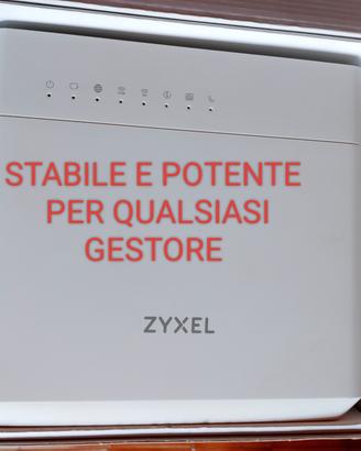 MODEM ZYXEL WIFI 6 FTTH/FTTC NUOVO TUTT GEST 