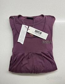 Maglia Datch viola nuova con cartellino