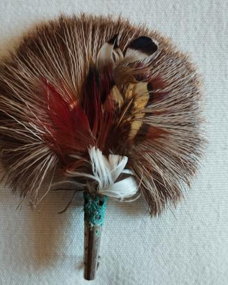 spilla decorativa per cappellida caccia 