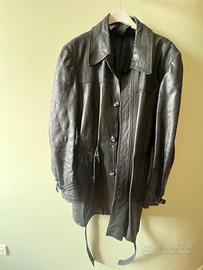 Giubbino in pelle uomo vintage