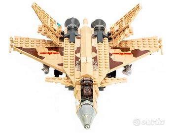 Set mattoncini Aeroplano SU-27 Flanker Fighter Jet