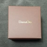 Scatola Vuota Porta Gioielli  " Donna Oro " 