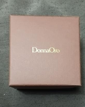 Scatola Vuota Porta Gioielli  " Donna Oro " 