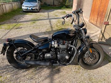 Triumph Bonneville Bobber Black 1200