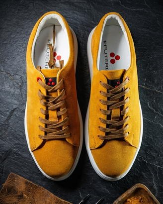 Sneakers Peuterey in Camoscio – Giallo Senape