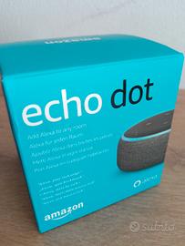 Alexa echo dot 3 gen nero