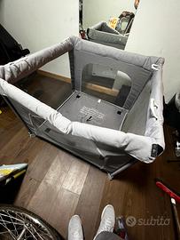 Lettino da viaggio e box