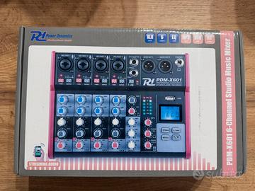 Mixer audio 6 canali