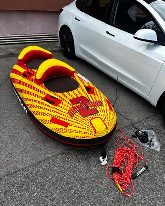 GIOCO TRAINO GOMMONE DUE POSTI