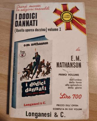 Libro "I dodici dannati" - E.M. Nathanson 1970