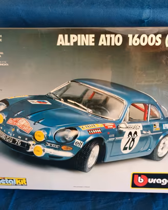 modello burago alpine kit