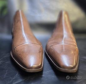 Stivaletti Cesare Paciotti pelle cuoio n.43 t