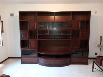 Parete attrezzata artigianale