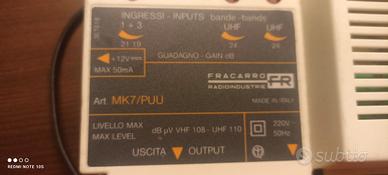 Centralino TV Fracarro MK7PUU - 3 Ingressi - Nuov