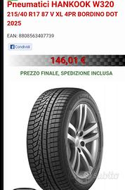 gomme 215 40 17 pari alle nuove