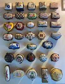 33 scatoline porcella Del Prado e Porcelain Art