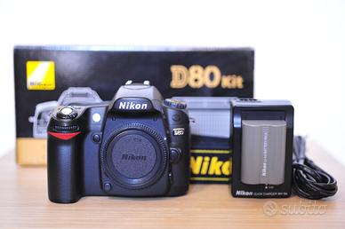 Nikon D80 - sensore CCD - pochissimi scatti