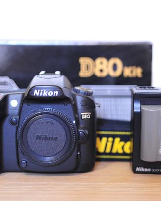 Nikon D80 - sensore CCD - pochissimi scatti