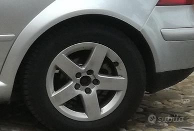 SET x4 Cerchi 15” in lega 5x100 Audi A3 VW Golf IV