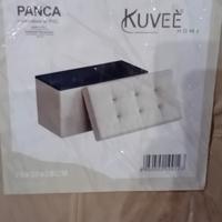 Pouf panca contenitore 