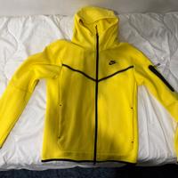 Felpa Nike Tech Fleece Gialla