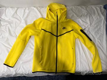 Felpa Nike Tech Fleece Gialla