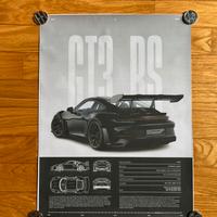 Poster Porsche 911 GT3 RS 30x40cm