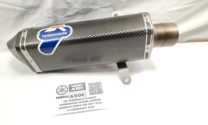 TERMINALE SCARICO TERMIGNONI SCREM CARBON YAMAHA X