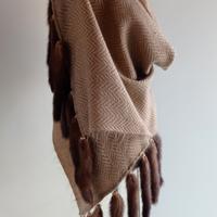 Stola tessuta a telaio d'epoca