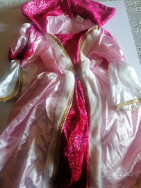 Vestito carnevale principessa carnevale 2/3 anni