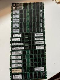 Ram da 256 e 512 MB di tutte le marche