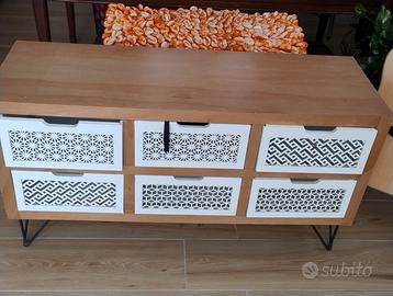 Mobiletti con cassettini  in legno