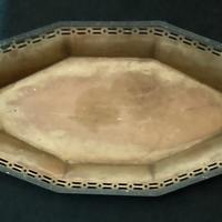 raro vassoio prodotto da Poole silver 