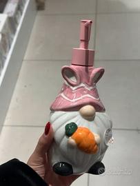 Porta sapone gnomo nuovo