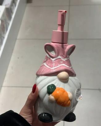Porta sapone gnomo nuovo