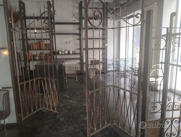 cancello x est. in ferro vintage